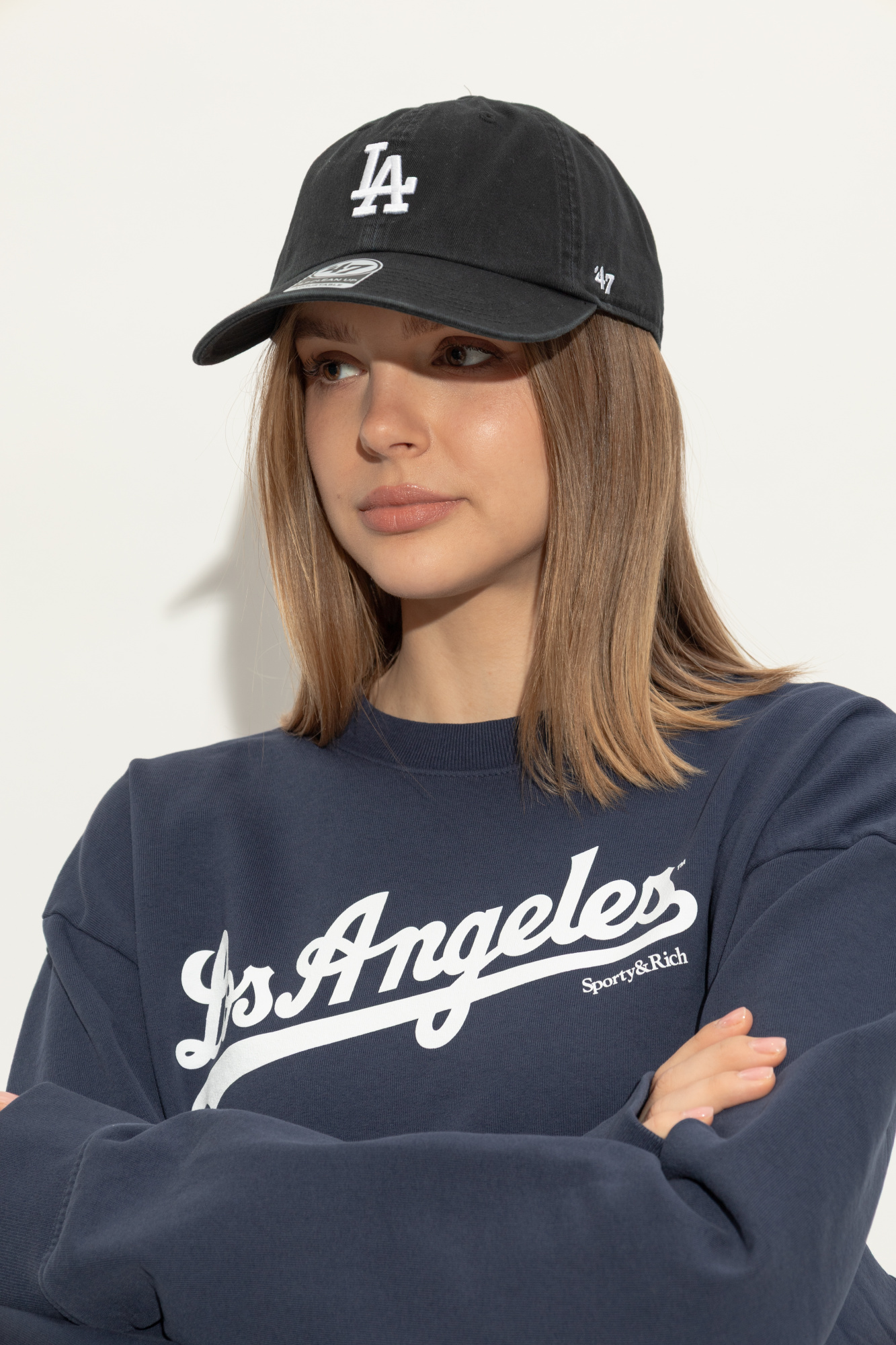 新作★【Sporty＆Rich × '47 × Los Angeles Dodgers】キャップ Sporty & Rich Sporty & Rich x the LA Dodgers | Men's